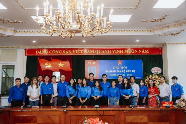 Đại hội Chi đoàn Cán bộ Hiệu bộ nhiệm kỳ 2022 - 2024 thành công tốt đẹp