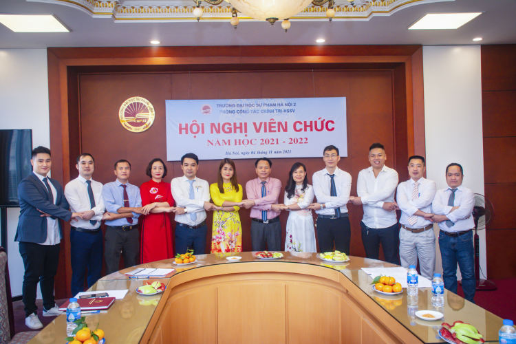 Hội nghị viên chức Phòng Công tác Chính trị - Học sinh Sinh viên