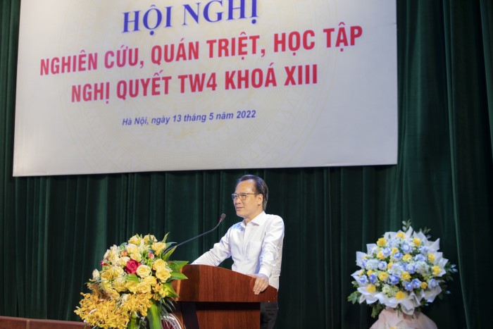 Hội nghị nghiên cứu, quán triệt, học tập Nghị quyết Trung ương 4 khóa XIII