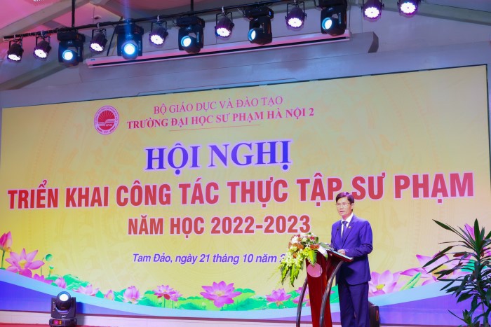 Hội nghị triển khai công tác Thực tập Sư phạm năm học 2022-2023